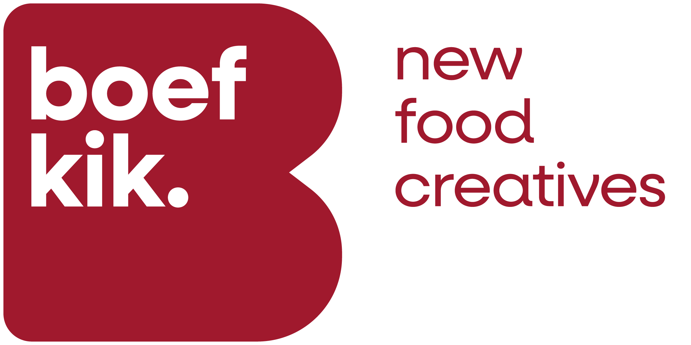 Boefkik logo rood - new food creatives